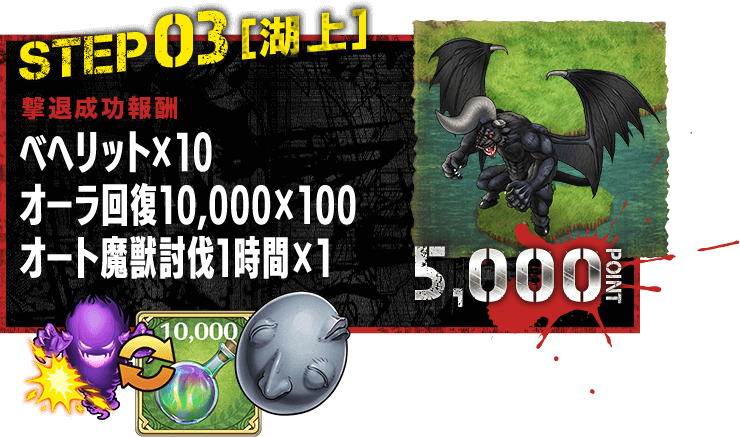STEP03[湖上] 5000POINT